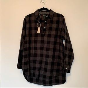 Roots | Plaid tunic